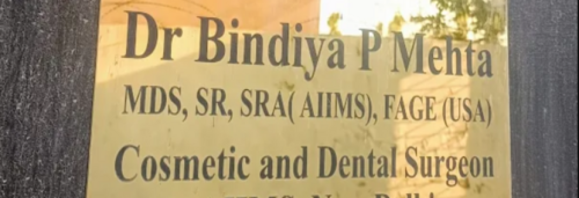 Dr. Bindiya K Mehta